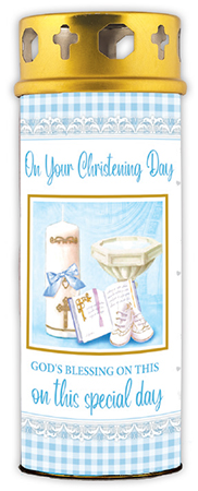 8635 Candle Christening – Baby Boy