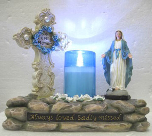 2105 Our Lady Ornament with LED