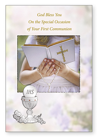 Communion Girl Card 1