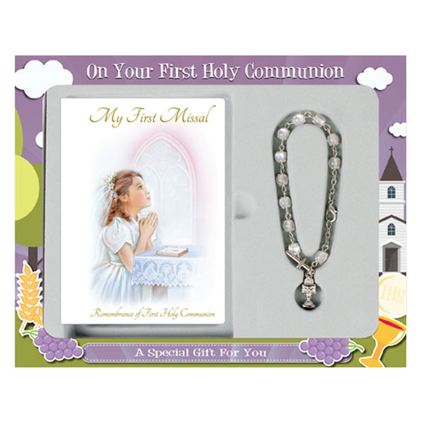 C5160-Communion-Gift-Set-Girl-With-Rosary-Bracelet