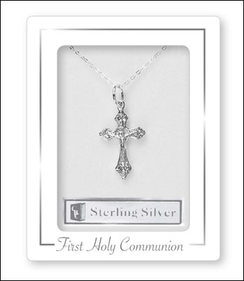 C69312 Sterling Silver Necklet Crucifix