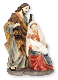 6 inch Nativity Set - Resin - Holy Family Nativity Scene