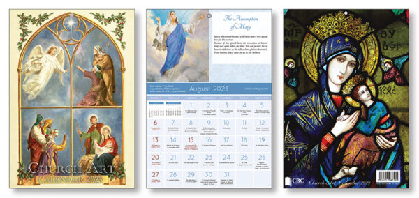 Church Art Calendar Nativity – Perpetual 9671