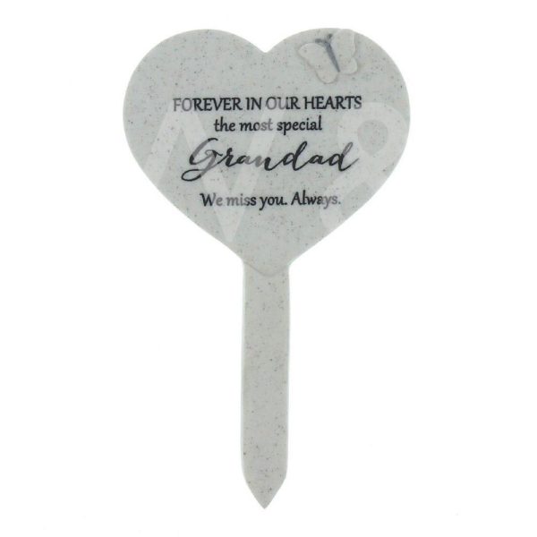 Thoughts Of You – Grandad – Heart Graveside Stake