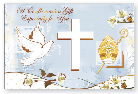 Confirmation Gift Wallet Card - Symbolic