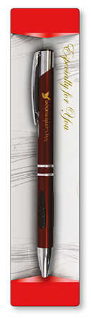 F35830 Confirmation Pen – Metal Red