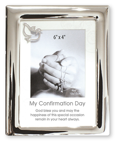 Photo Frame – Silver Finish – Confirmation
