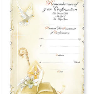 Confirmation Certificate - Symbolic
