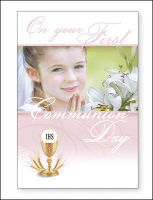 Communion Card Girl 1