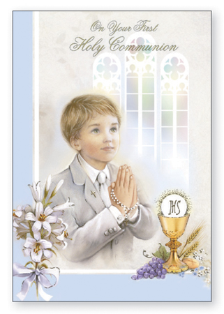 Communion Card Boy 1