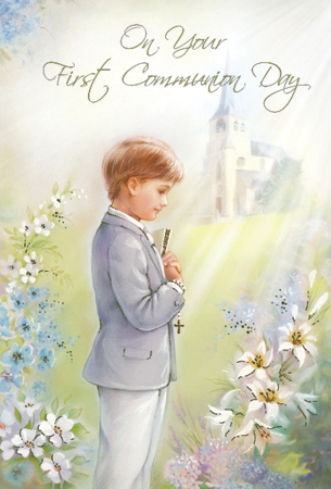 Communion Card Boy 1