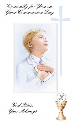 Communion Boy Card 1