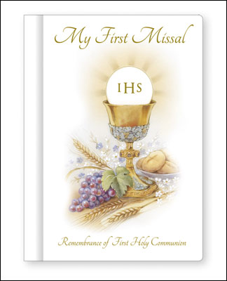 First Communion Book Hard Back Symbolic
