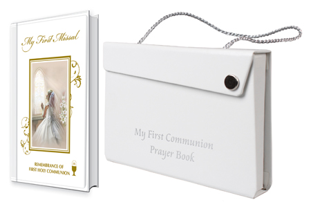 First Communion Girls Missal & Carry Case