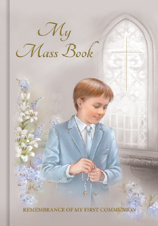 First Communion Book Hard Back Boy