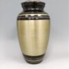 DF1025 Large Gold and Black Urn