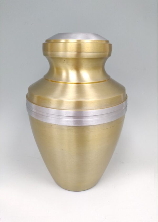 DF1161 Large Gold & Silver Urn