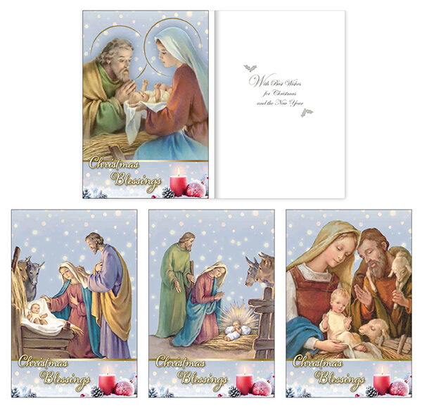 € 6.50 – Christmas Blessings Box – 18 Cards – 4 Designs 92806