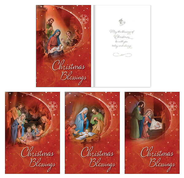 € 6.50 – Christmas Blessings Box – 18 Cards – 4 Designs 92807