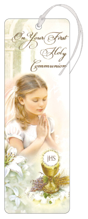 C8037 Bookmark – Communion Girl