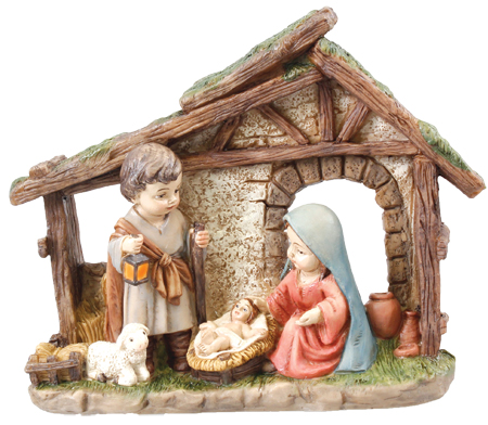 Resin Children’s Nativity Set – 3 inch – 4 Figures – 89906